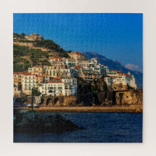 Como lake Positano Italy Florence challenging Jigsaw Puzzle