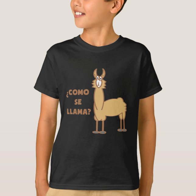 Como Se Llama?#2 T-Shirt (Front)