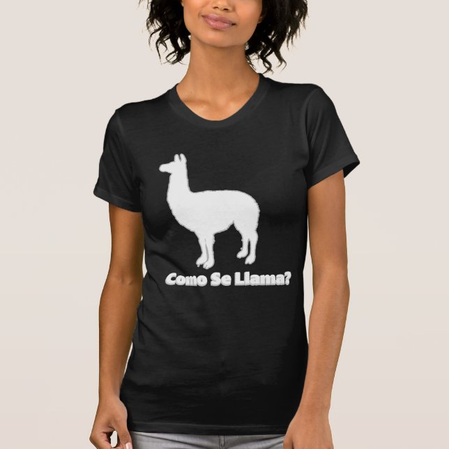 Como Se Llama Shirt (Front)