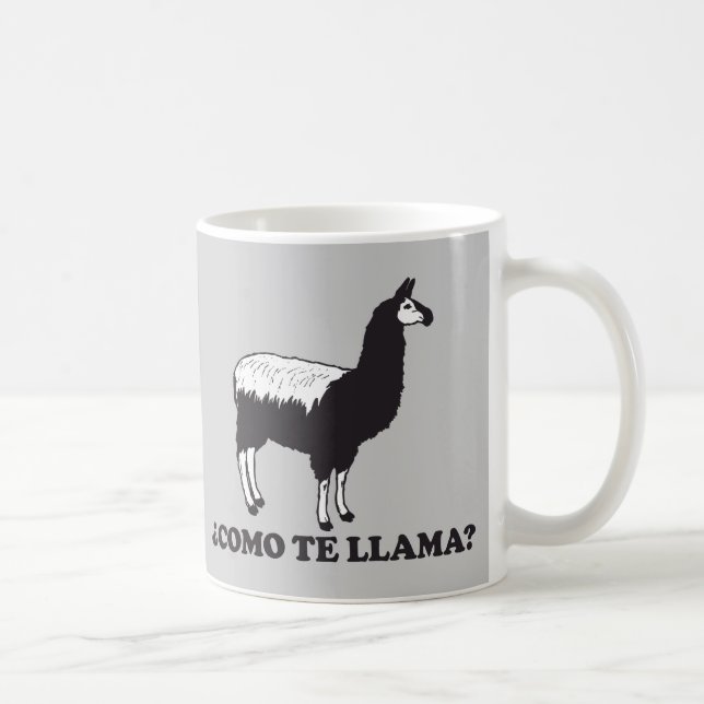 Como Te Llama Coffee Mug (Right)