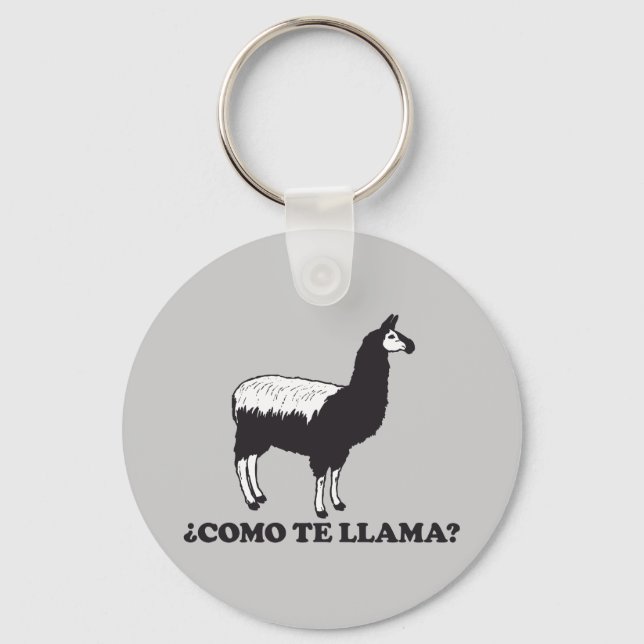 Como Te Llama Keychain (Front)
