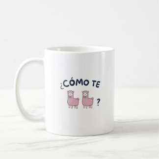 Cómo te llamas coffee mug