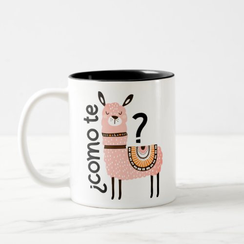 Como te llamas Two_Tone coffee mug