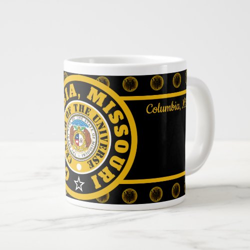 COMOCOU COLUMBIA MISSOURI COU Giant Coffee Mug