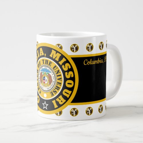 COMOCOU COLUMBIA MISSOURI COU Giant Coffee Mug