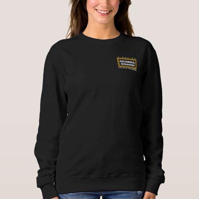COMOCOU COLUMBIA, MISSOURI (COU) lc-b Sweatshirt (Front)