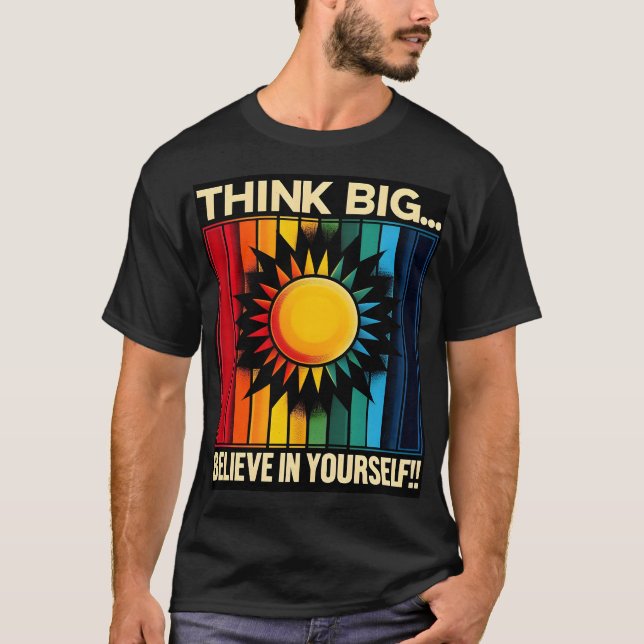 Comoda T-Shirt With Beautiful Motivating Message (Front)