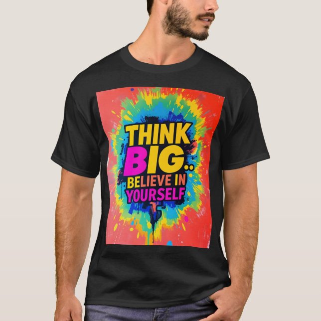 Comoda T-Shirt With Beautiful Motivating Message (Front)