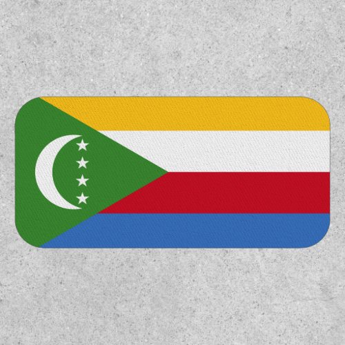 Comorian Flag Flag of Comoros Patch
