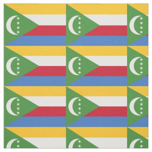 Comoros 2015 Flag Fabric