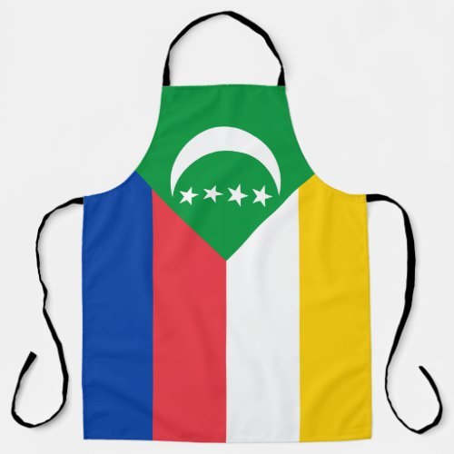 Comoros Flag Apron