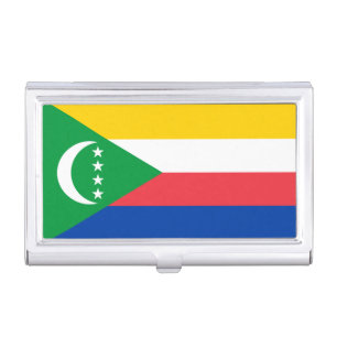 Comoros Flag Business Card Case