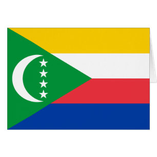 Comoros Flag Cards