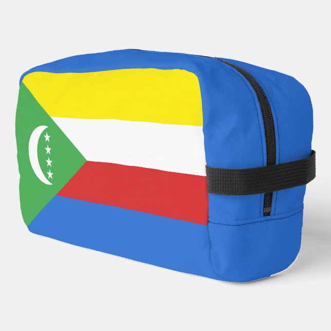 Comoros flag dopp kit (Left Corner)