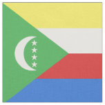 Comoros flag fabric