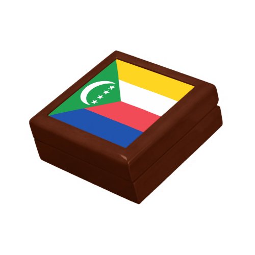 Comoros Flag Gift Box