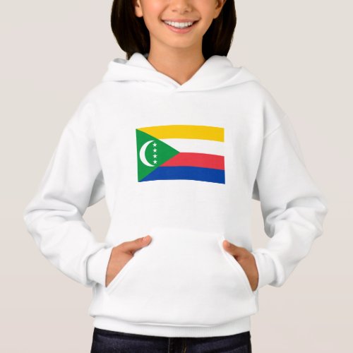 Comoros Flag Hoodie