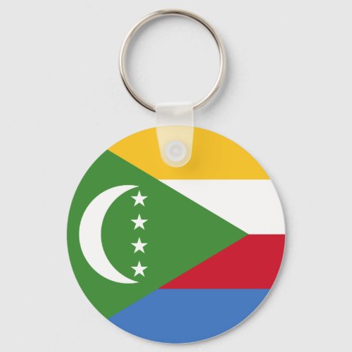 Comoros Flag Keychain