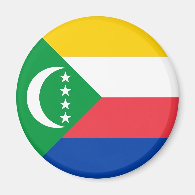 Comoros Flag Magnet (Front)