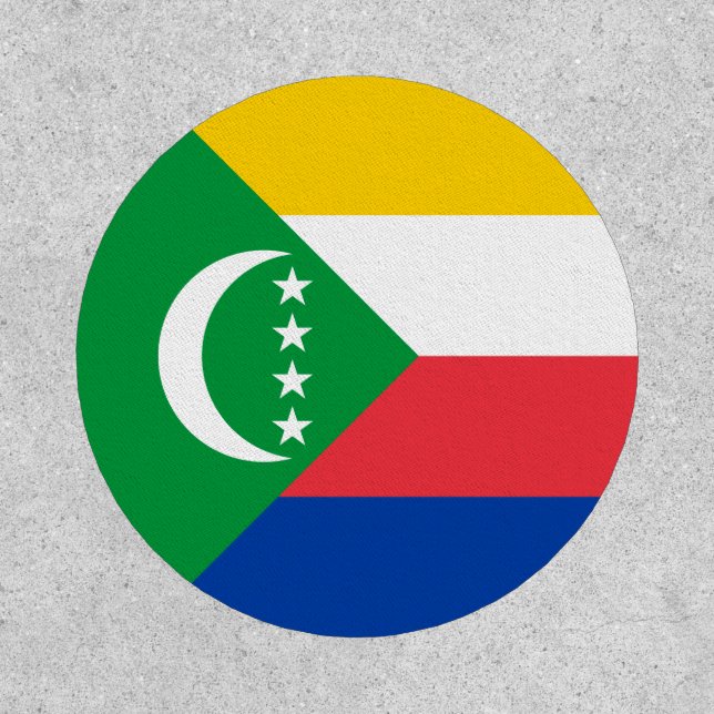 Comoros Flag Patch (Front)