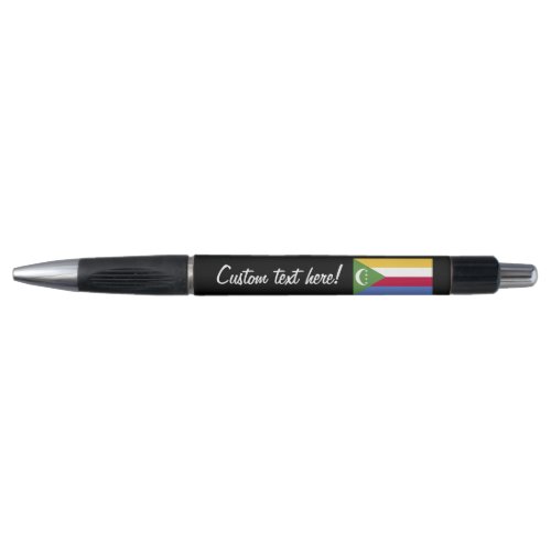 Comoros flag pen