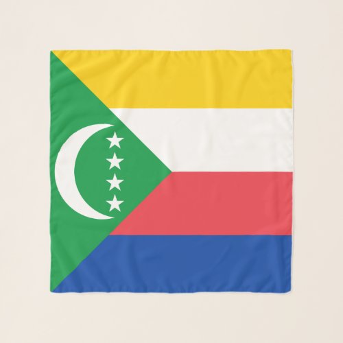 Comoros Flag Scarf