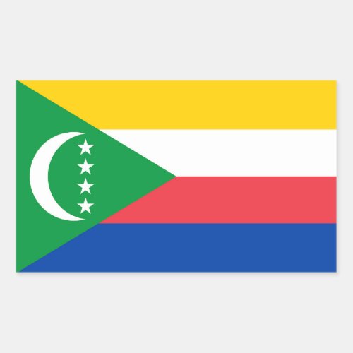 Comoros Flag Sticker