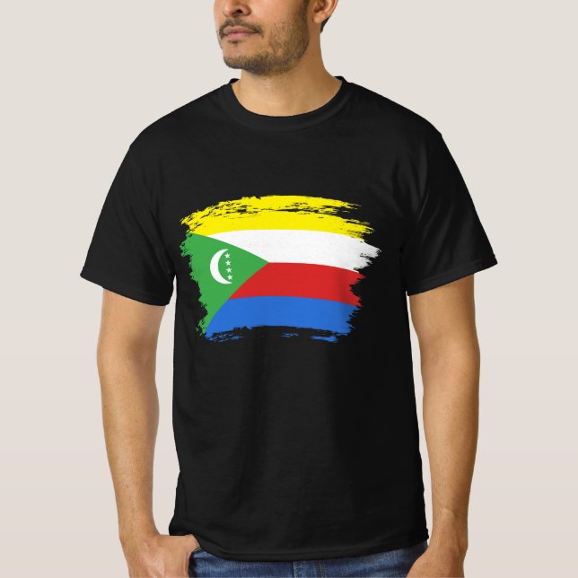 Comoros flag T-Shirt (Front)
