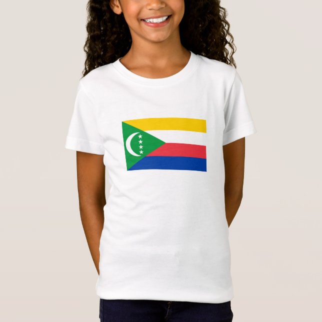 Comoros Flag T-Shirt (Front)
