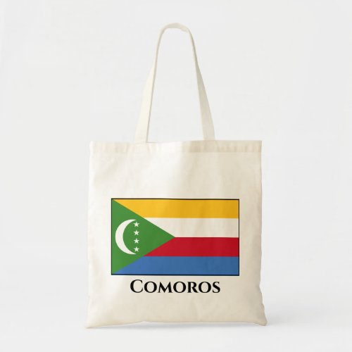 Comoros Flag Tote Bag