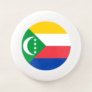 Comoros Flag Wham-O Frisbee
