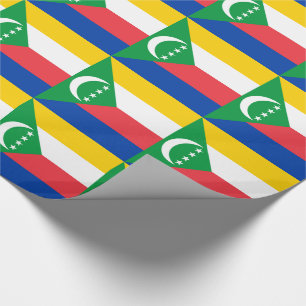 Comoros Flag Wrapping Paper