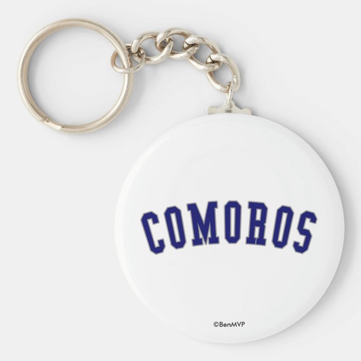 Comoros Key Chain