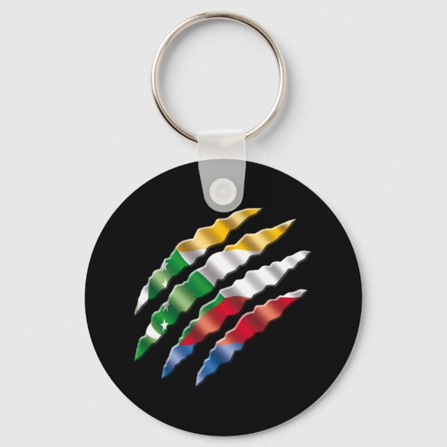 Comoros Keychain (Front)