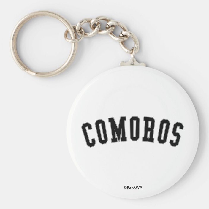 Comoros Keychain
