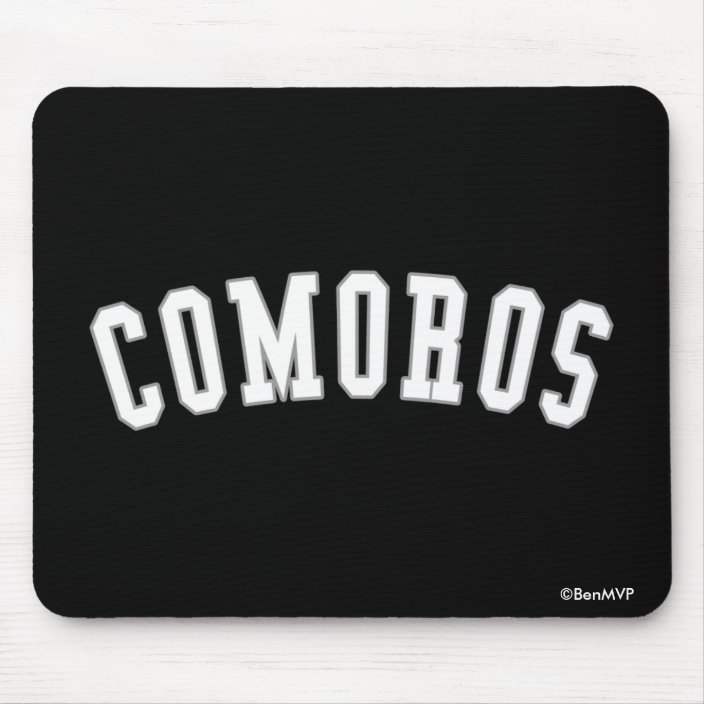 Comoros Mouse Pad