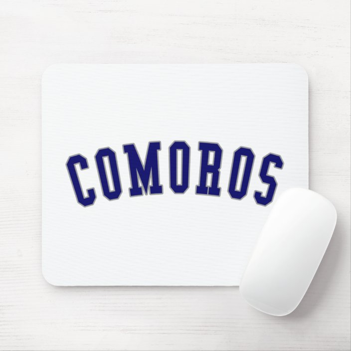 Comoros Mouse Pad