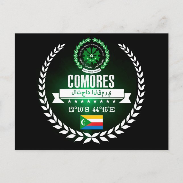 Comoros Postcard (Front)