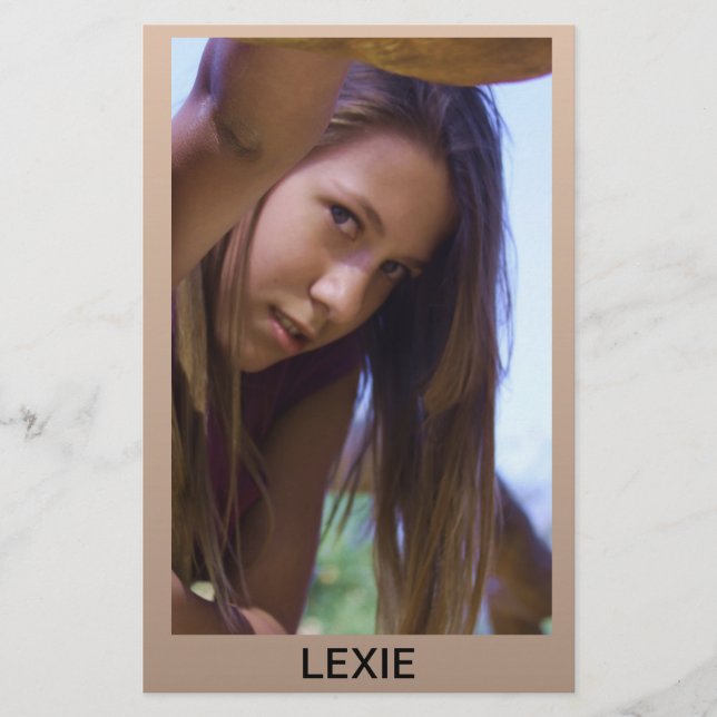 Comp Cards - Model Modeling Composite Comp ZED Car Flyer (Front)