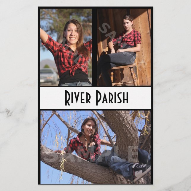 Comp Headshot Cards Acting Modeling Flyer (Front)