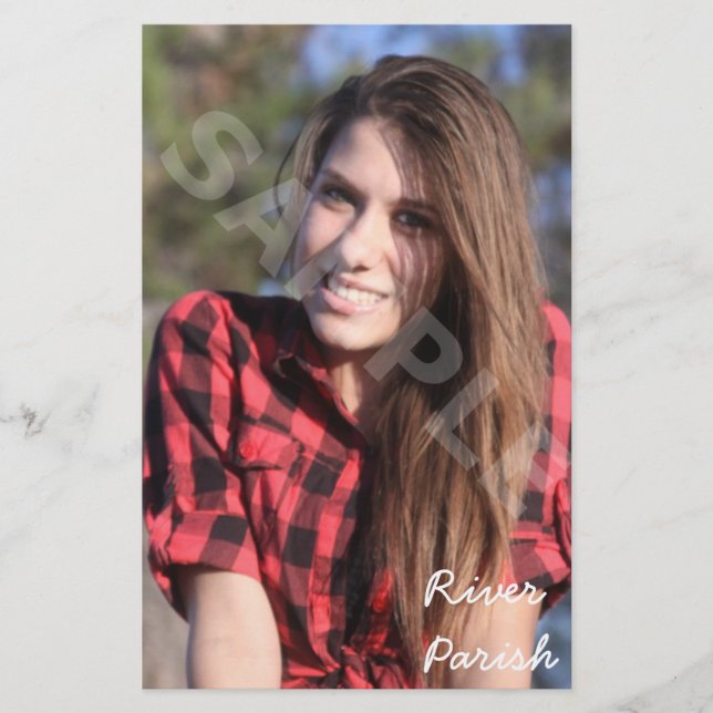 Comp Headshot Cards Acting Modeling Flyer (Front)