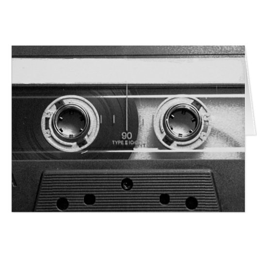 Compact Cassette Tape Cards (Front Horizontal)