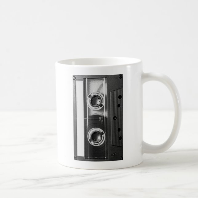 Compact Cassette Tape Coffee Mug (Right)