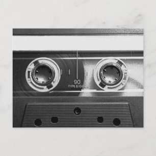 Compact Cassette Tape Postcard