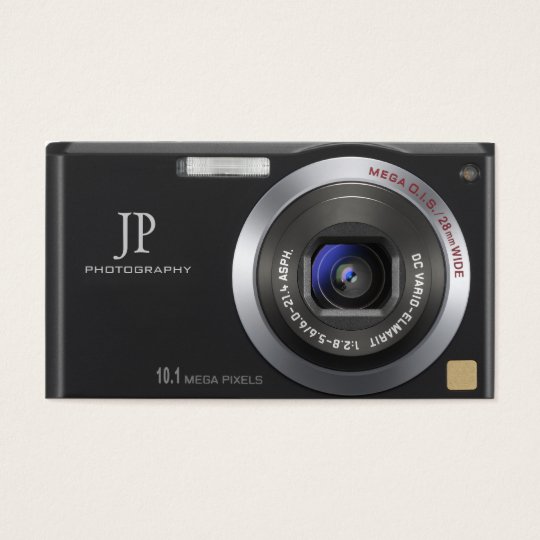 Compact Digital Camera Photographer Business Card | Zazzle.com