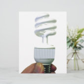 Compact Fluorescent bulb (Standing Front)
