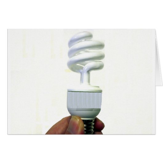 Compact Fluorescent bulb Cards (Front Horizontal)