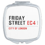 Friday  street  Compact Mirror