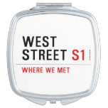 west  street  Compact Mirror