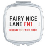 Fairy Nice  Lane  Compact Mirror